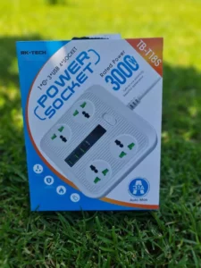 3-usb, 4-socket Power Socket Adapter T18s