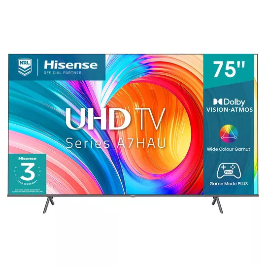 Hisense 75" A7 Series Uhd 4k Smart Tv