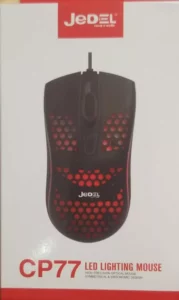 Jedel, Wired Optical Mouse, Led Lighting Mouse