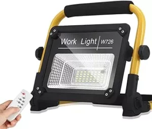 150w 1200lm Work Light , 3/5/8h Timing Portable Led Work Light, Waterproof Flood Light