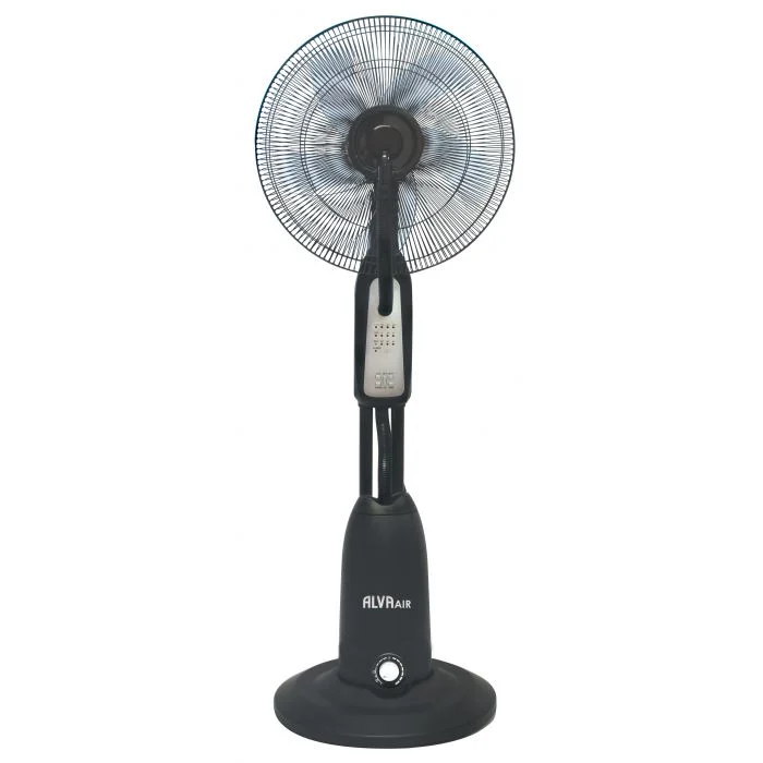 Alva Air 40cm Mist Fan-black