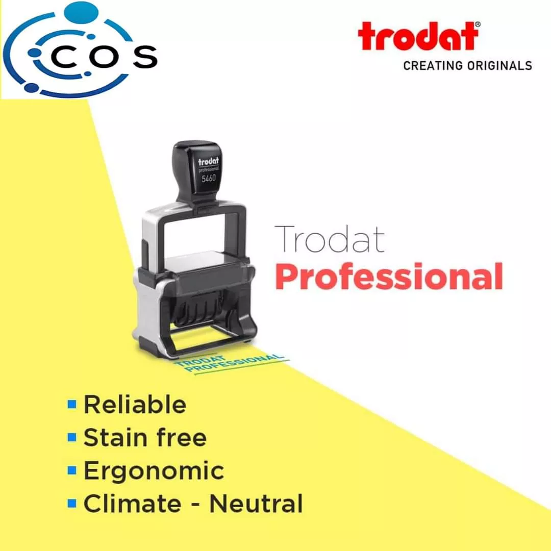Trodat 5460 Self Inking Date Stamp - Image 2