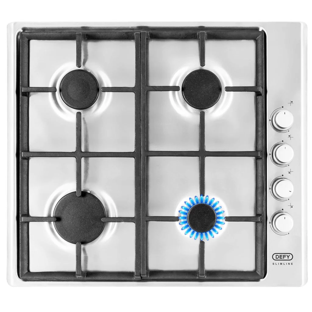 Defy Dhg133 Slimline Gas Hob Stainless Steel