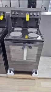 Dss694x Defy 60cm 4 Plate Electric Stove - Black