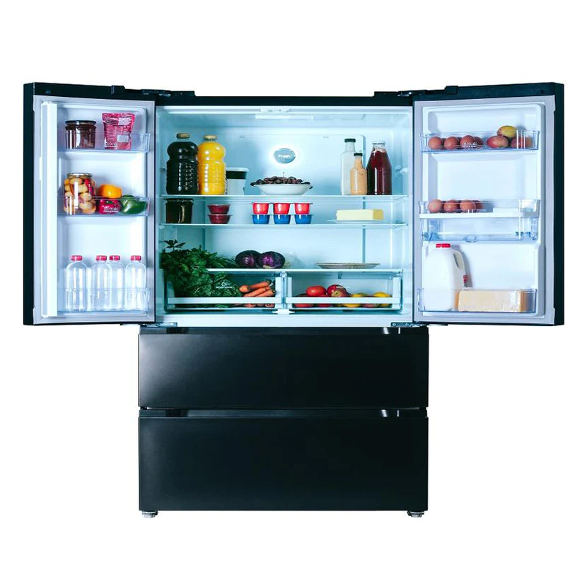 492lt Boutique Noire Side-by-side Fridge Freezer - Image 3