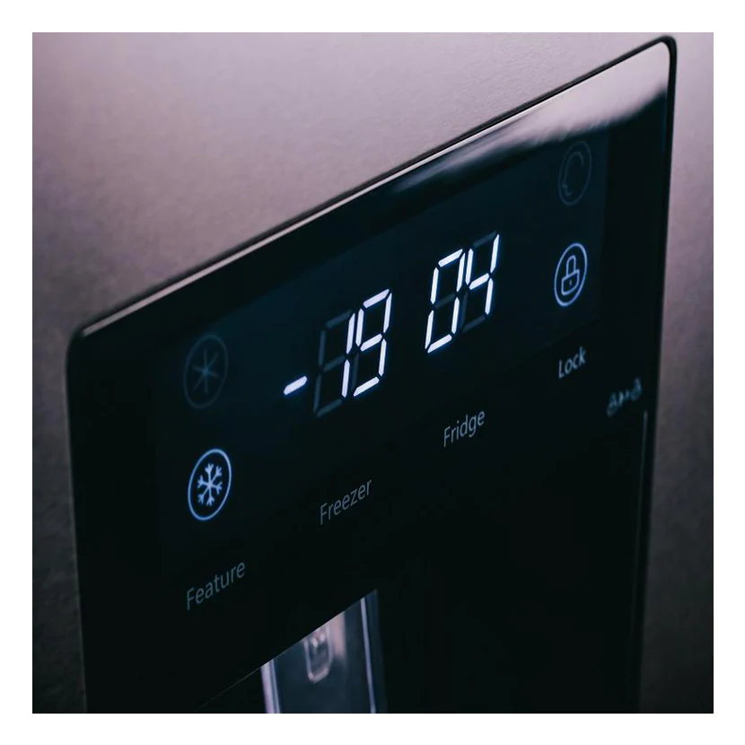 492lt Boutique Noire Side-by-side Fridge Freezer - Image 2