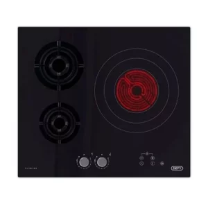 Defy Dhg605 Slimline Gas Electric On Glass Hob