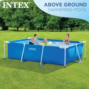 Intex 3mx2mx75cm Metal Rectangular Frame Pool