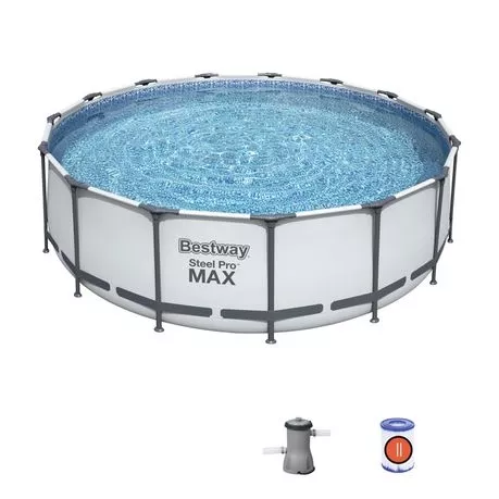 Bestway Steel Pro 4.57mx84cm Frame Pool Set