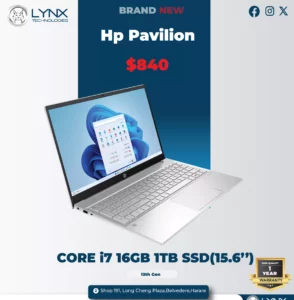 Hp Pavillion Touchscreen Laptop Core I7 13th Gen 16gb Ram 1tb Ssd 15.6 Inch