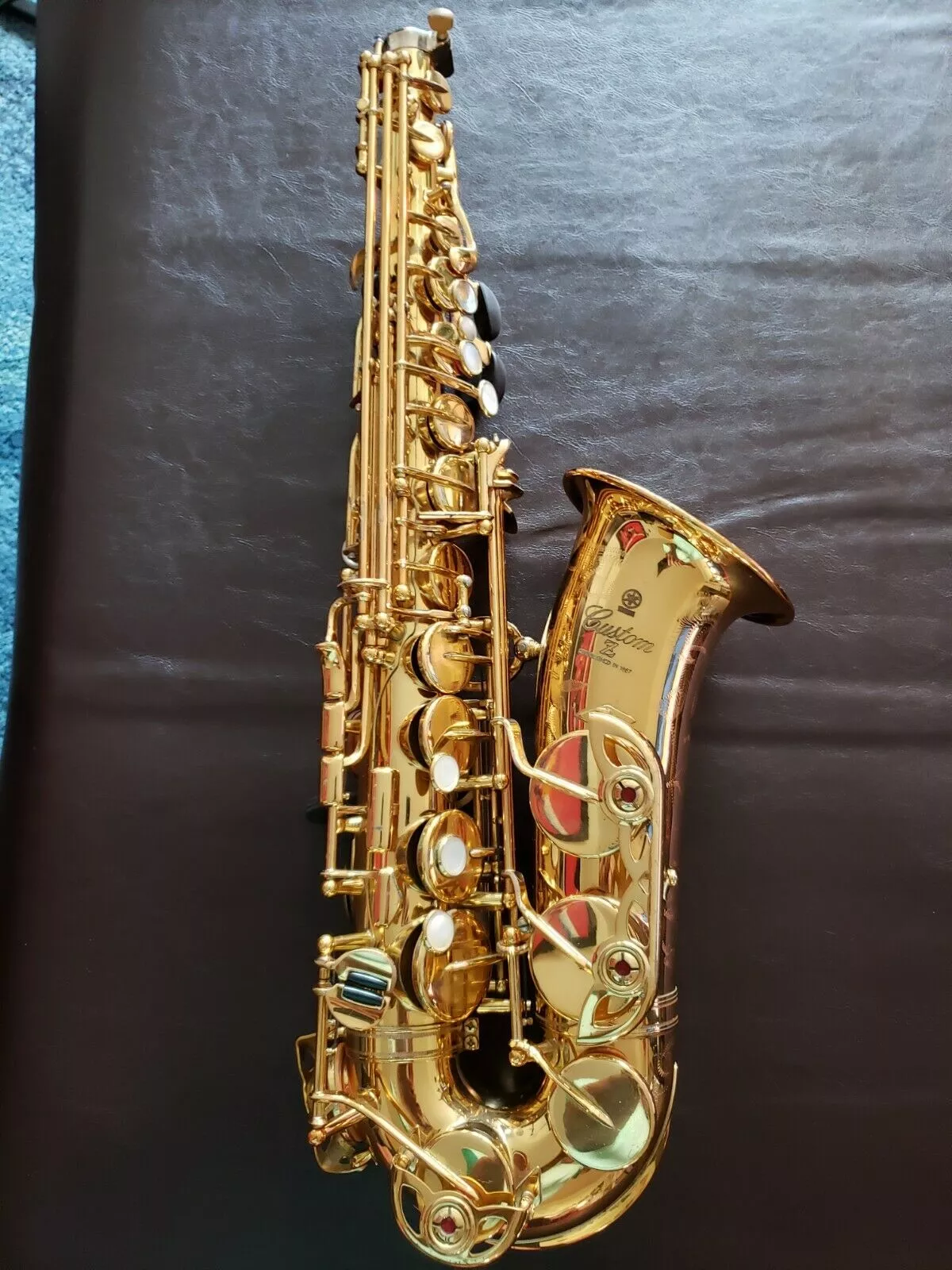 Yamaha Yas-82z Custom Z Alto Saxophone, Black Lacquer - Image 3