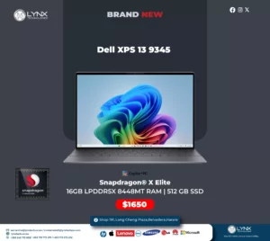 Dell Xps 13 9345 Laptop [new] | Snapdragon X Elite