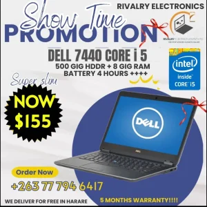 $155 Core-i5 Dell Latitude 7440 Slim Pc 8gig Ram 500gig Drive