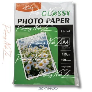M&g Nzou 115 Gsm Glossy Photo Paper A4 Inkjet