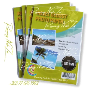 Glossy Photo Paper A4 180 Gsm Inkjet ( 20 Sheets/ Pack)