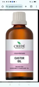Castor Oil, Cold Pressed