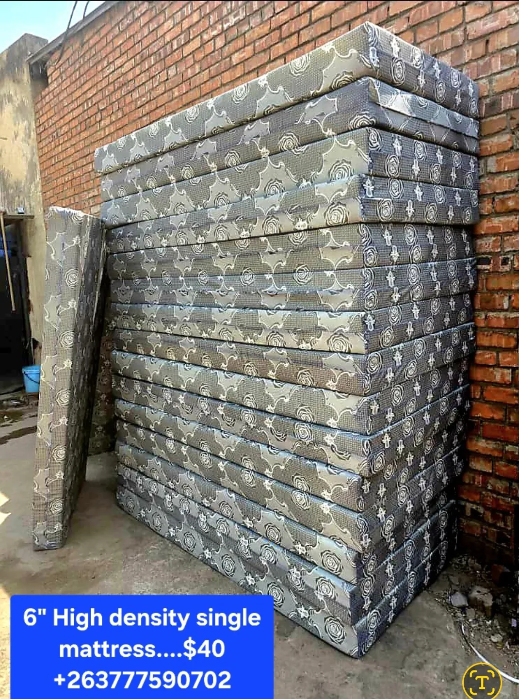 6 Inch High Density Single Mattresses - Image 3