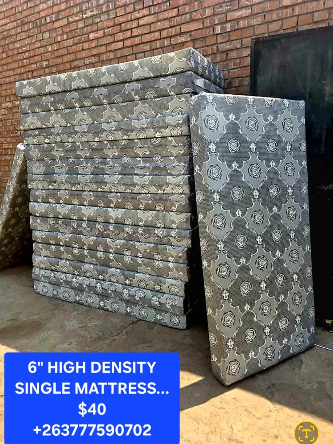 6 Inch High Density Single Mattresses - Image 2
