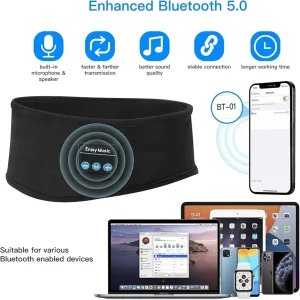 3 In 1 Sleeping And Sport Headphones