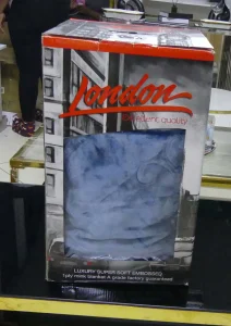 Luxury Super Soft  Embossed  London Blanket