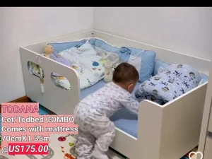 Cot/toddler Bed Combo